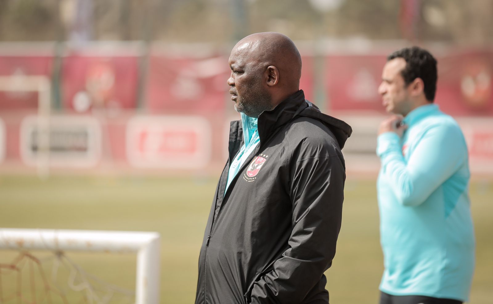 Mosimane Holds Tactical Video Session For Al Ahly Players