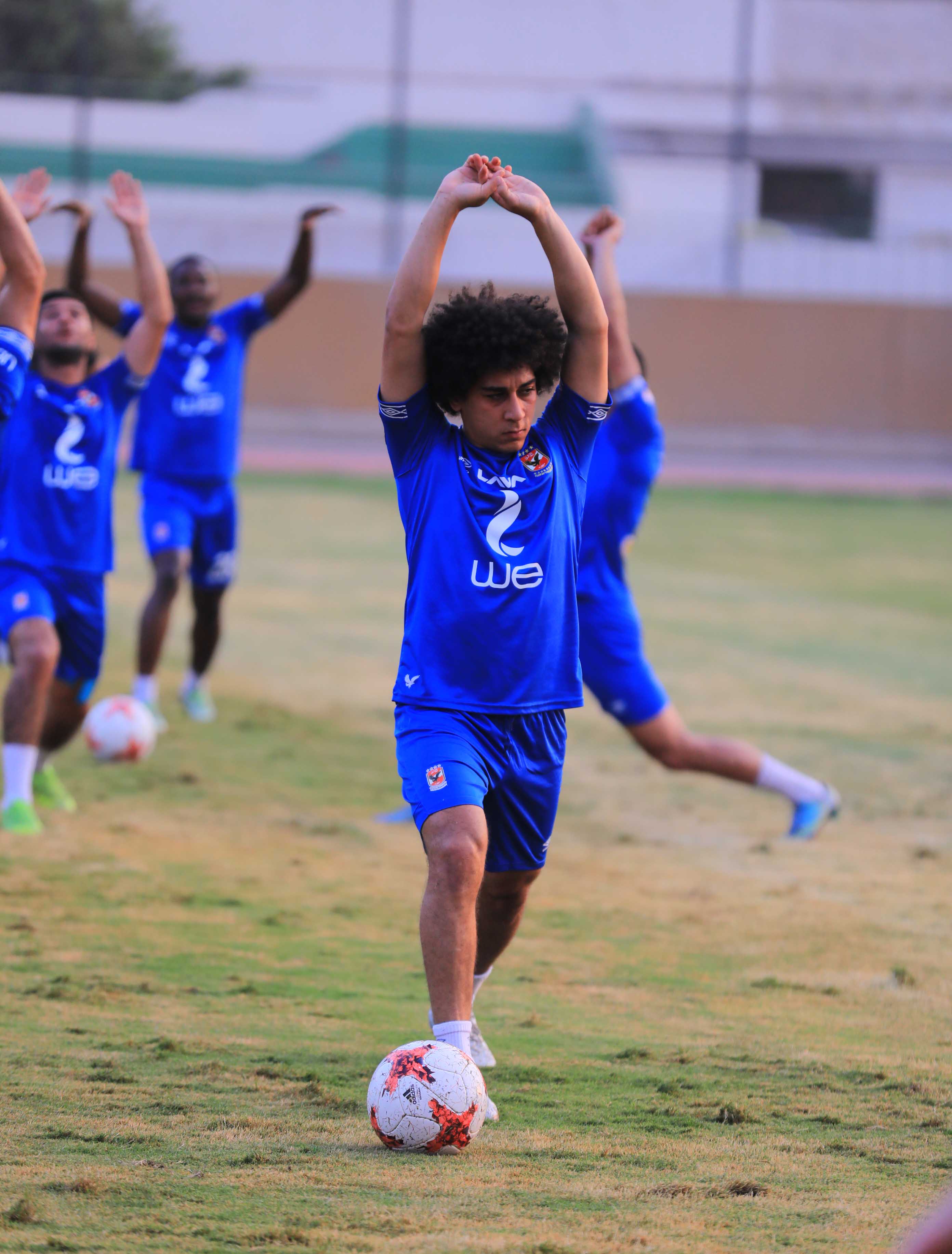 حسين السيد يؤدي برنامجا بدنيا وعمار يواصل التأهيل