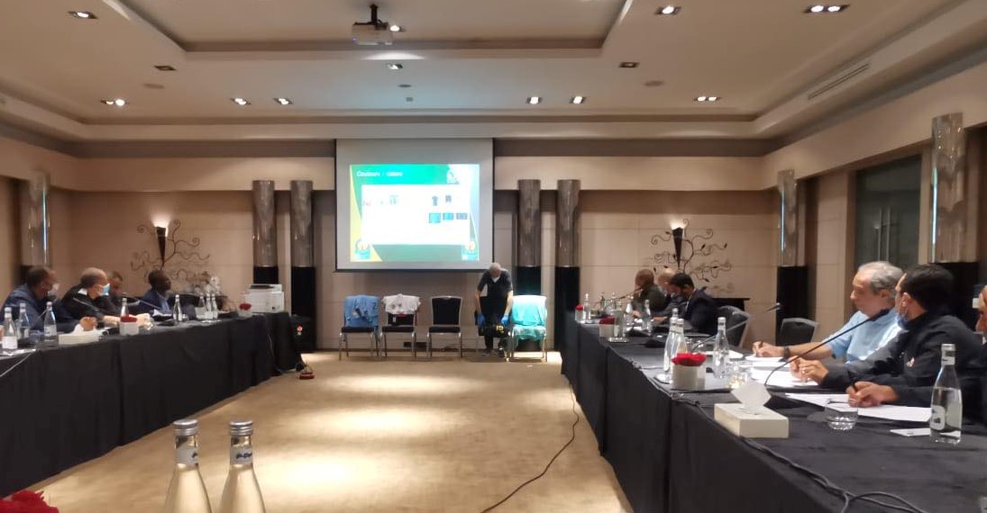 الاجتماع الفني لمباراة الأهلي والوداد