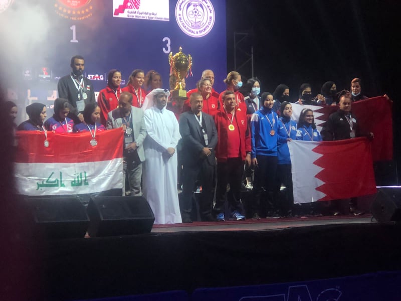 تنس طاولة الأهلي| فريق السيدات يتوج بالبطولة العربية للأندية