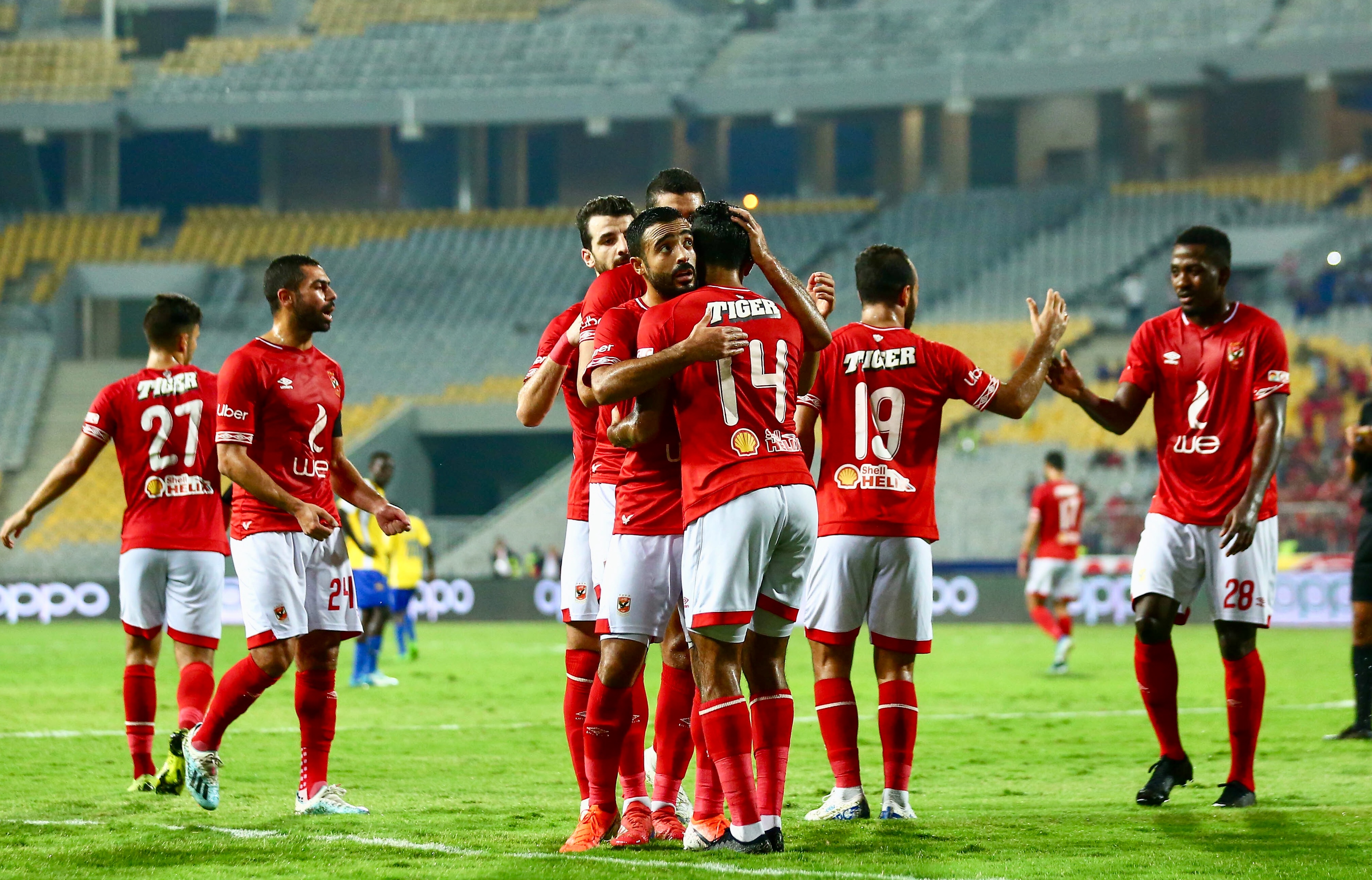 الأهلي يفوز على اطلع بر ه 9 صفر ويتأهل لدور الـ32 بـ دوري الأبطال
