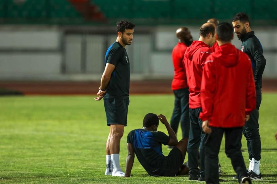 دوري أبطال إفريقيا| الجهاز الفني يطمئن على إصابة ميكيسوني