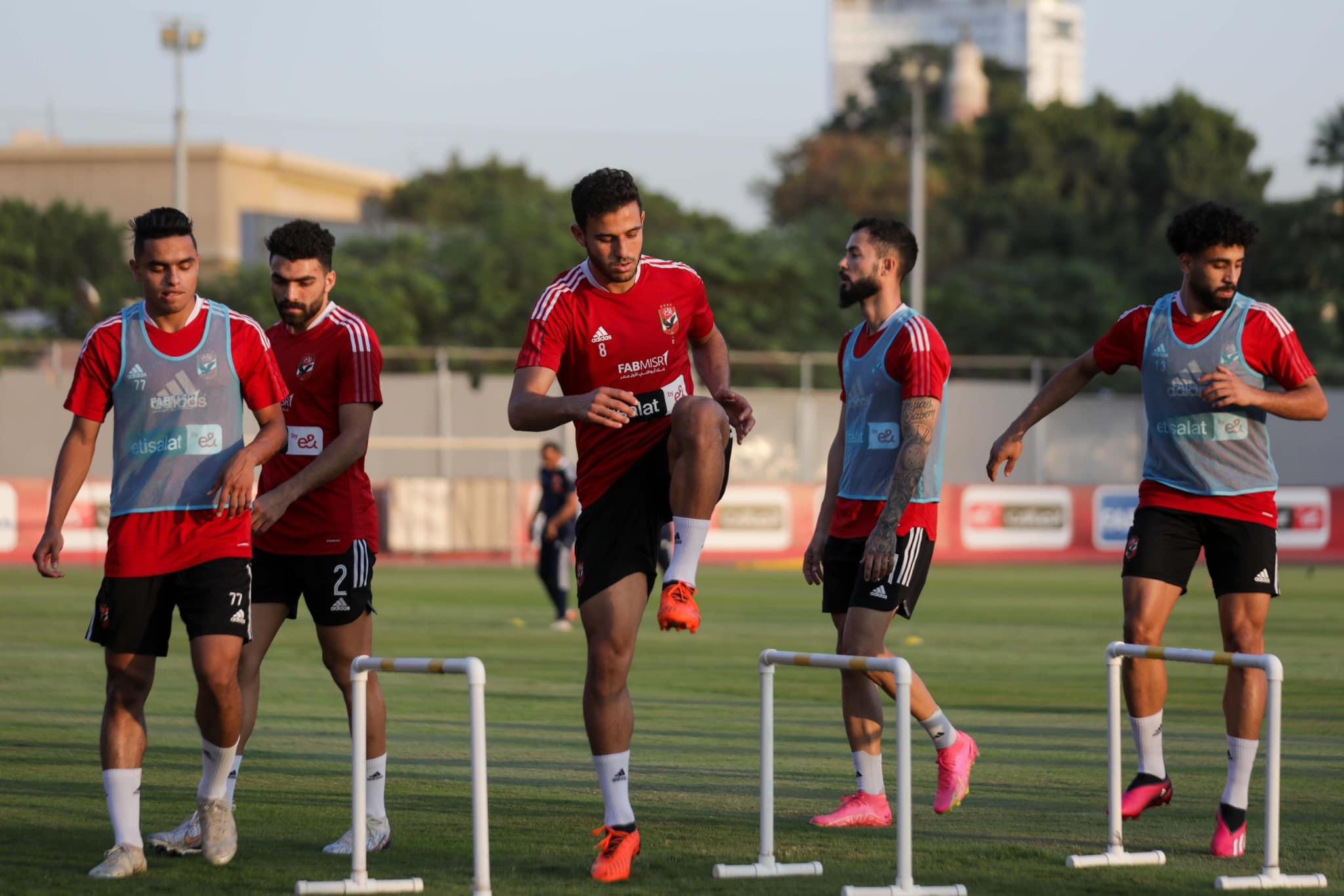 مران الأهلي| الفريق يختتم تدريباته استعدادًا لمنتخب السويس في كأس مصر