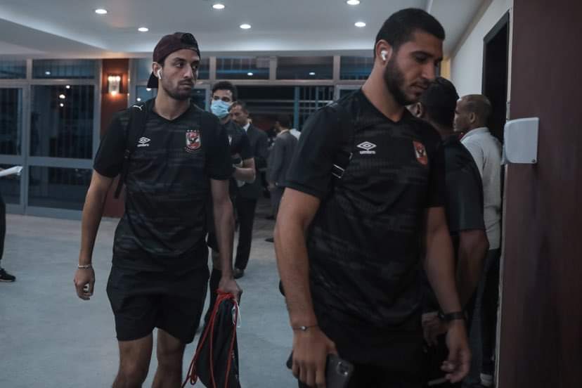 وصول الملعب