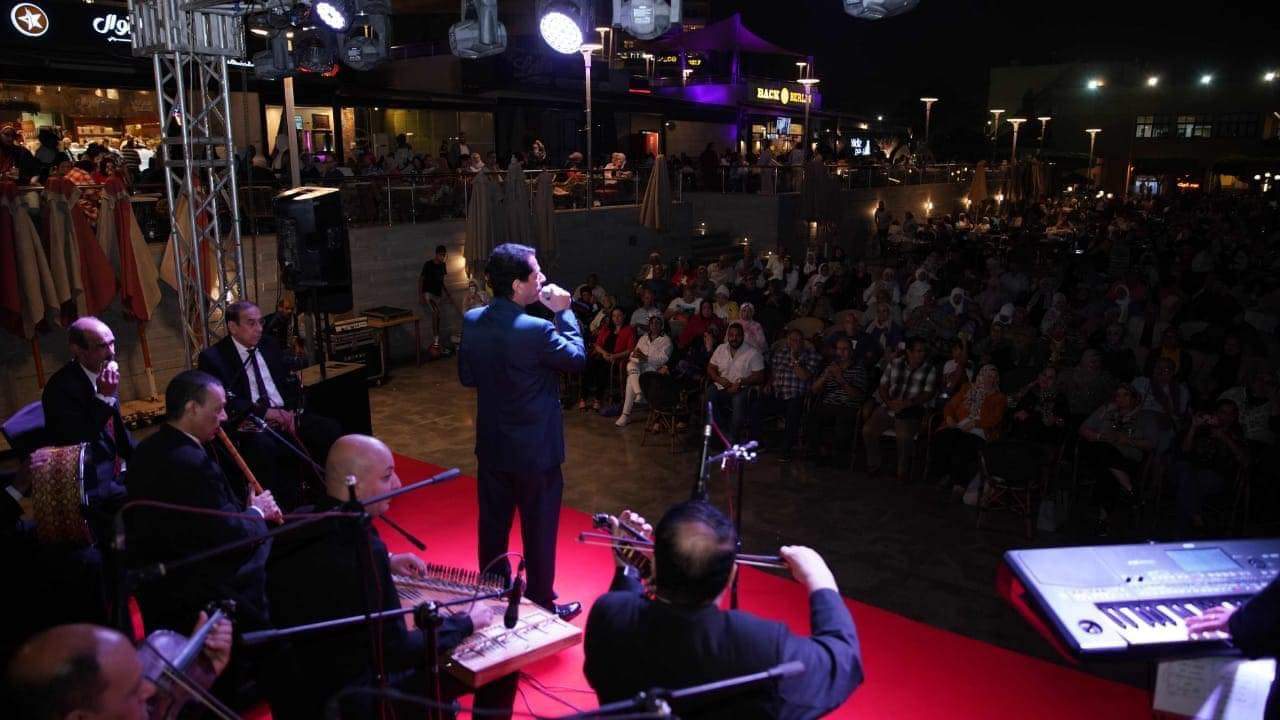 تفاعل كبير مع حفل محمود درويش في «أهلي مدينة نصر» بمناسبة ذكرى أكتوبر
