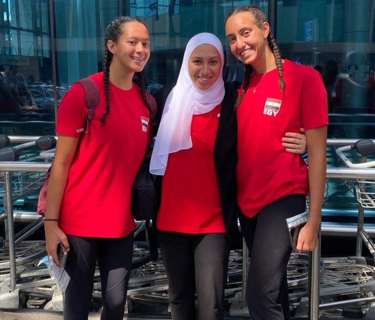 لاعبتا الأهلي تشاركان مع منتخب مصر في بطولة العالم للسباحة التوقيعية