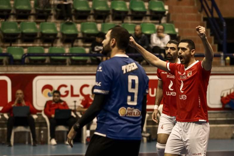 Al Ahly Men’s Volleyball Team Defeats Alexandria Sporting Club