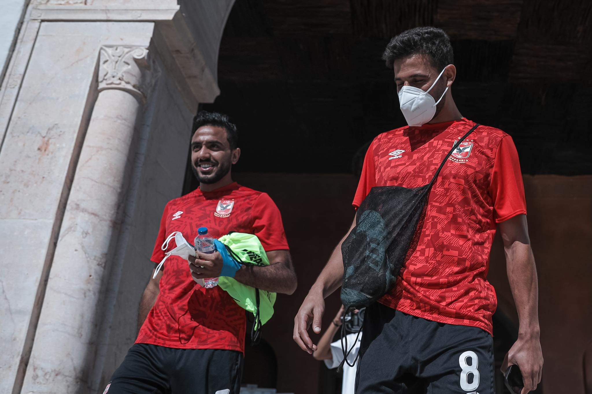 Al Ahly's Delegation Heads to Cairo after Esperance's Game